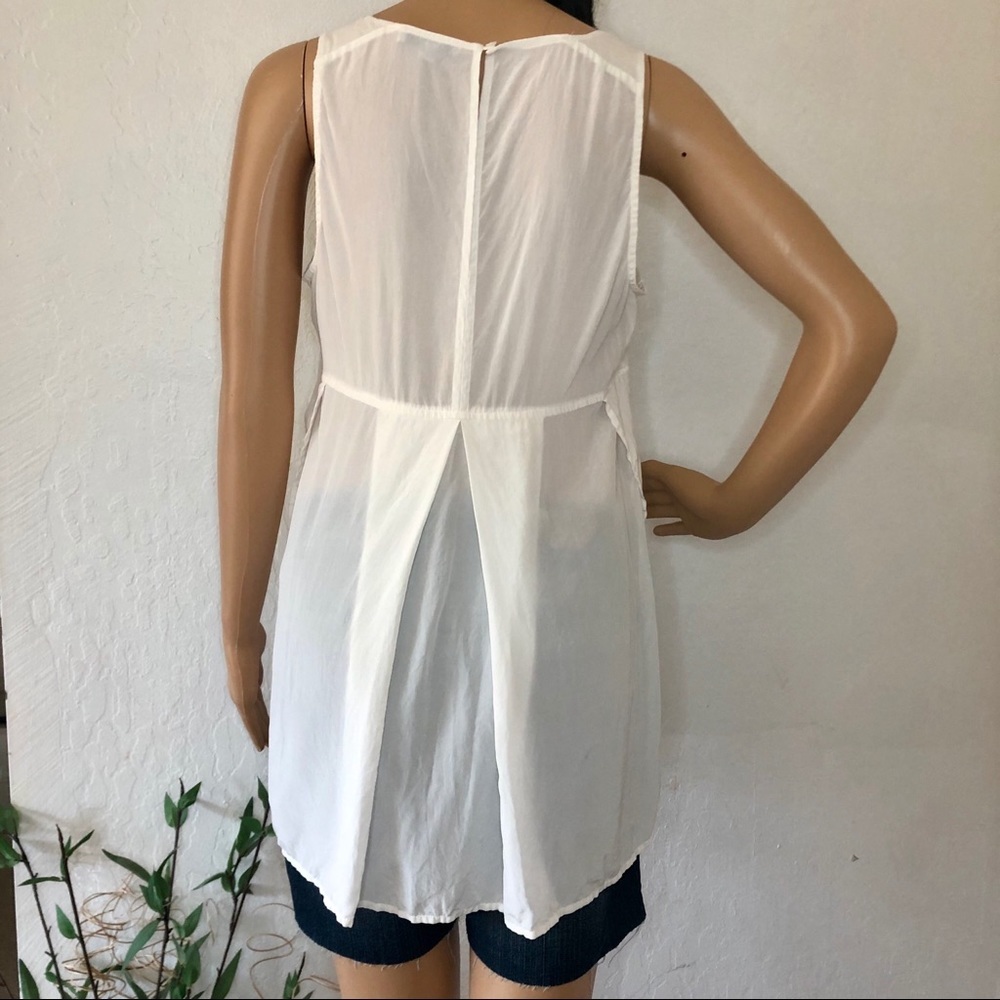 Madewell Women's Sunbask Tank Top In Pure White - Picture 3 of 6